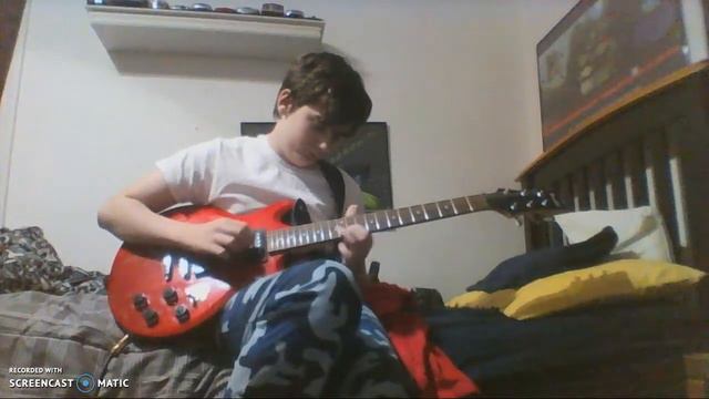 Dumbass plays an red ibanez guitar and fails miserably смотреть онлайн