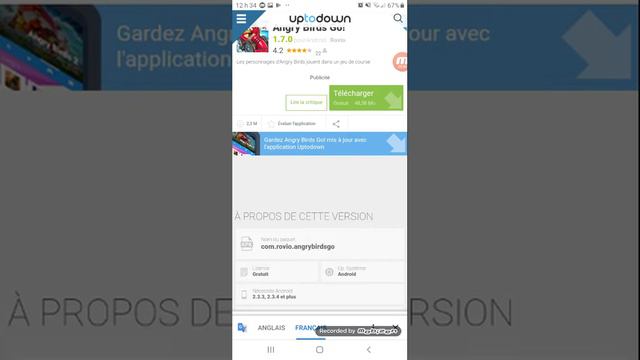 comment telecharger angry birds go ancienne version 1.7.0 смотреть онлайн