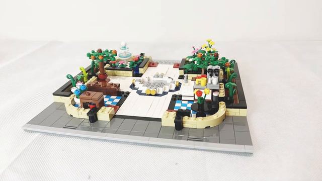 Mould King Botanical Garden 16019 Speed Build Stop Motion | Alternative Lego Review смотреть онлайн