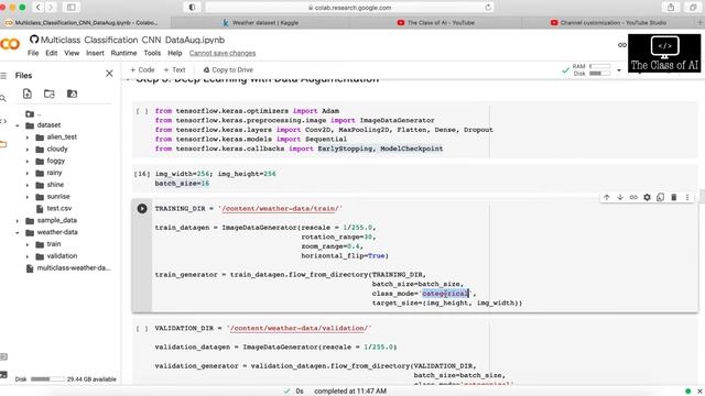 Multi-class Image Classification using Keras (Python) on Weather Dataset (Kaggle) смотреть онлайн