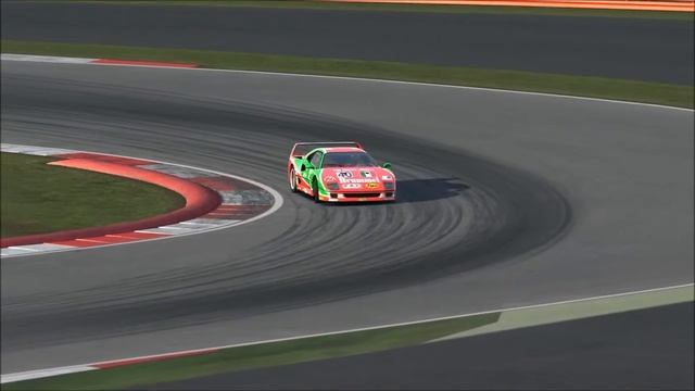 BMW M3 E30 Gr. A vs Ferrari F40 - slow motion - Assetto Corsa смотреть онлайн