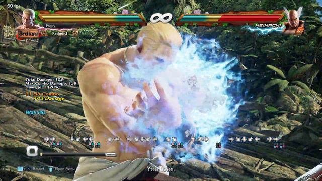 TEKKEN 7 - Geese Raging Storm Into Deadly Rave (no Wall Break)