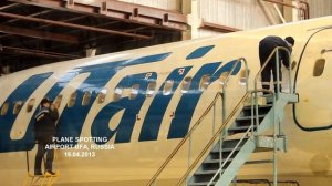 Plane spotting. Ufa, Russia april 2013 Официальный споттинг в аэропорту Уфа.