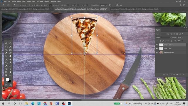 How To Rotate And Duplicate Object In Adobe Photoshop Photoshop Tutorial Photoshop Tips смотреть онлайн