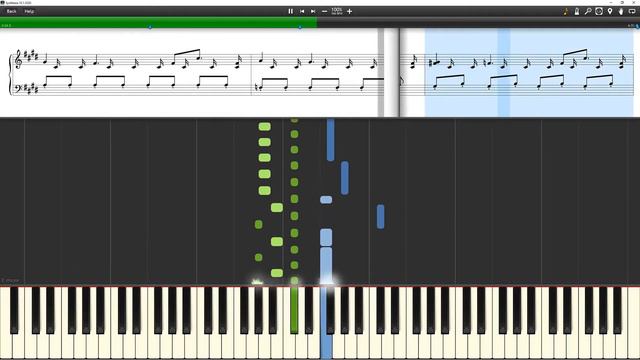 Beethoven - Moonlight Sonata (3rd Movement) [Piano Tutorial] [Synthesia] смотреть онлайн