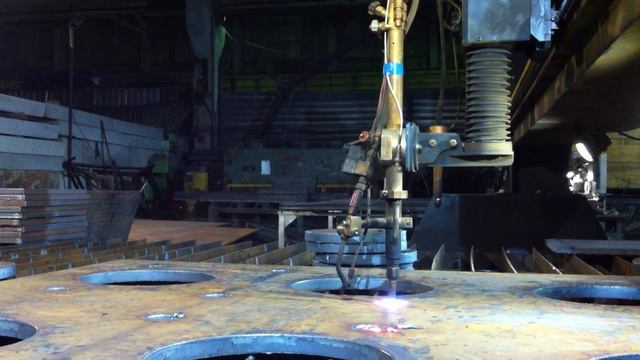 Кислородная резка. s30. сталь 3. смотреть онлайн