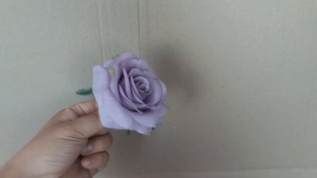 Роза сиреневая - 11см смотреть онлайн