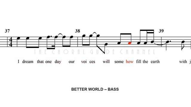 Better World - BASS | Arr Fidel Calalang смотреть онлайн