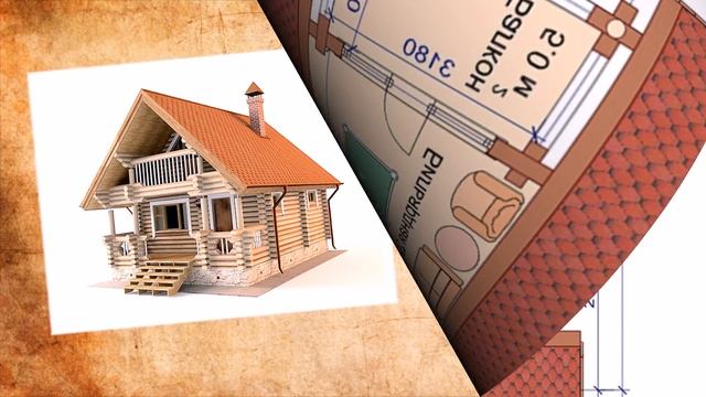 Проект рубленого дома ДСЭ 7