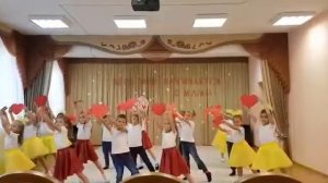 "Спасибо, мамы" Танец в  детском саду