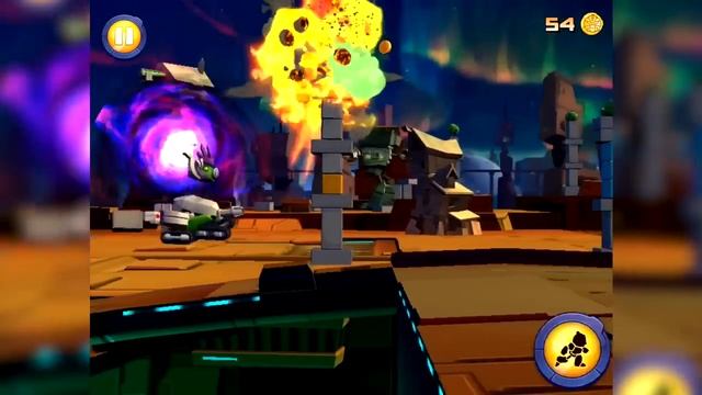 Let's Play Angry Birds Transformers: Level 10 Dark Megatron (3000 Pig) Spree! смотреть онлайн