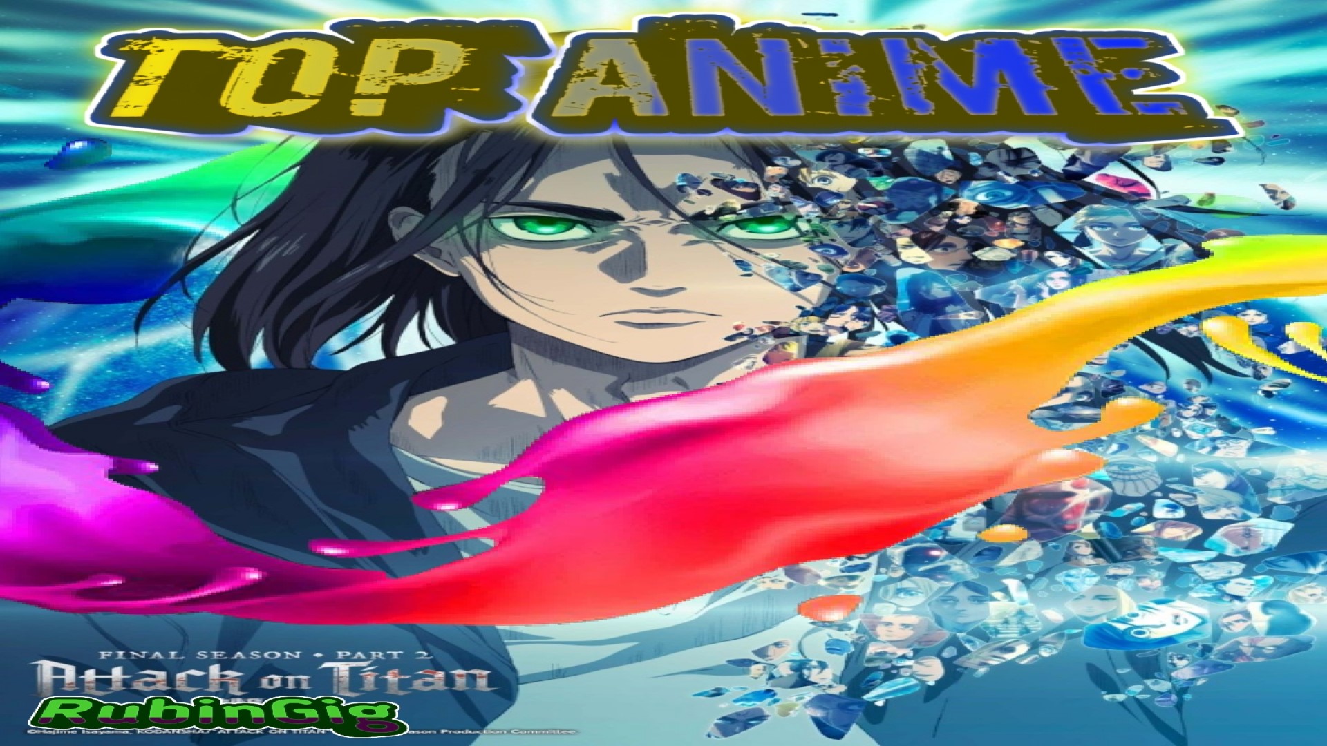 Top Anime (One Punch-MAn, Death Note, Attack on Titan) смотреть онлайн