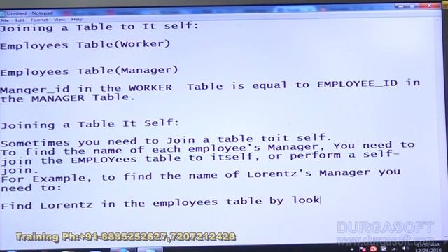 Oracle Tutorial || Online Training ||Joining a Table by Srikanth смотреть онлайн