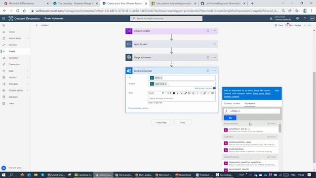 Select SharePoint files and merge into single PDF using Power Automate смотреть онлайн
