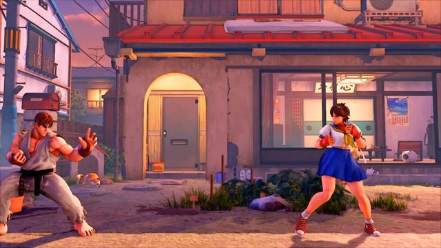 Street Fighter - Sakura's Stage Evolution смотреть онлайн