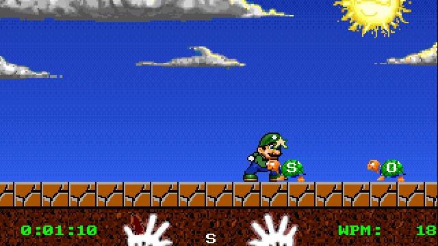 Mario Teaches Typing 2 - Gameplay смотреть онлайн