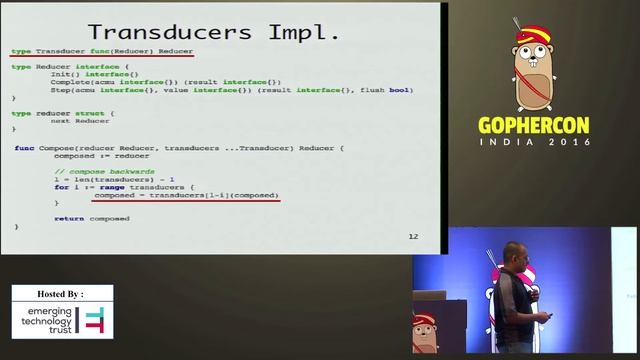Gophercon India 2016 - Stream Processing Using Go by Sunil Sayyaparaju смотреть онлайн