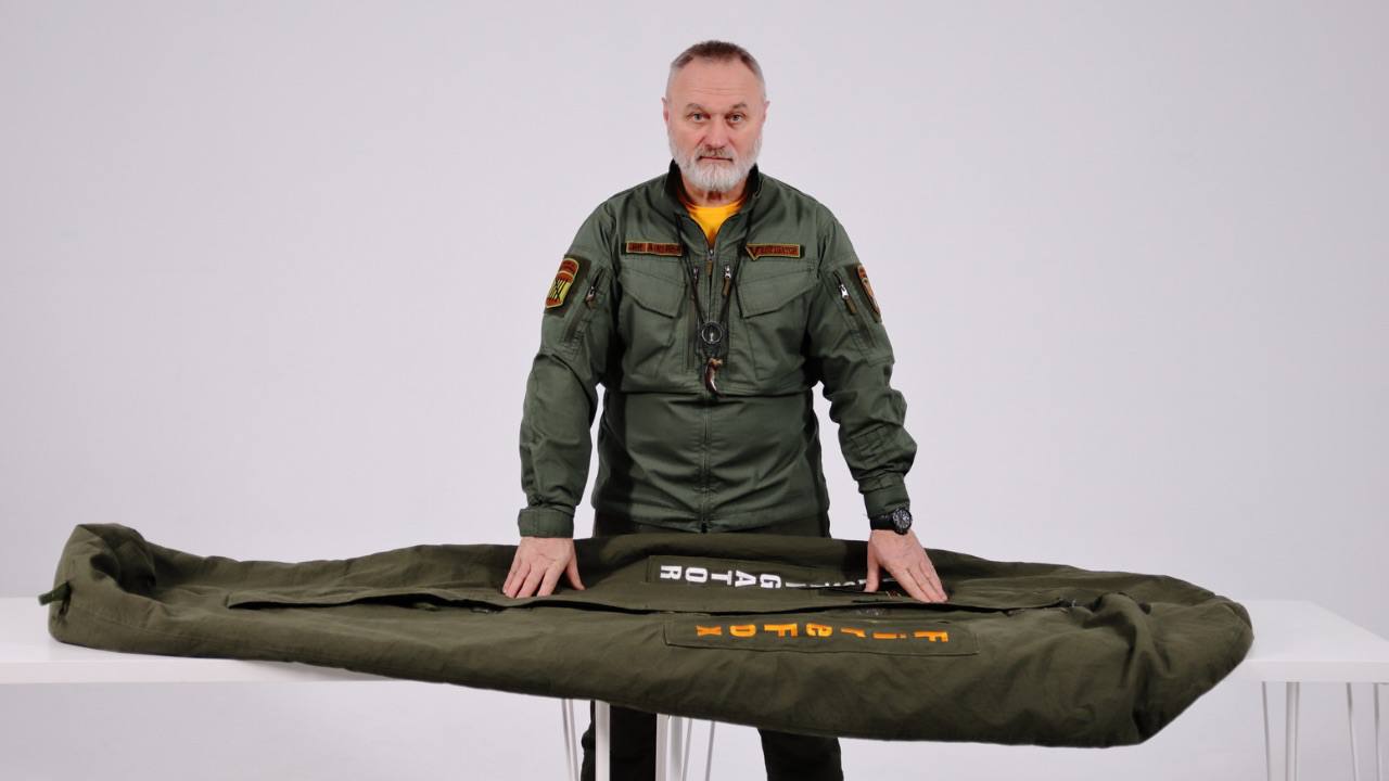 Огнестойкий тактический спальник FireFox-M смотреть онлайн