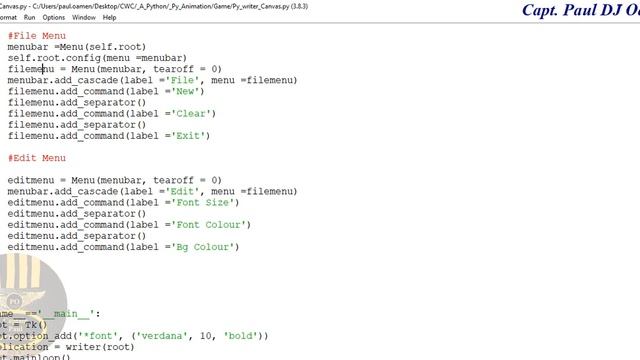 How to Create a Complete Application using Canvas in Python - Part 1 of 2 смотреть онлайн