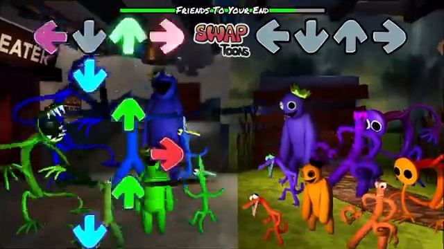 Rainbow Friends best version but | Friday Night Funkin Mod Roblox смотреть онлайн