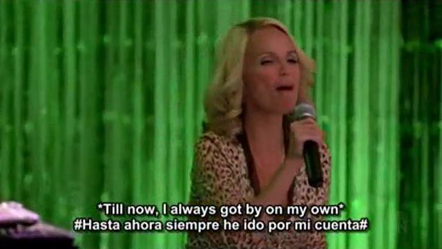 Kristin Chenoweth and Matthew Morrison sing "Alone" смотреть онлайн
