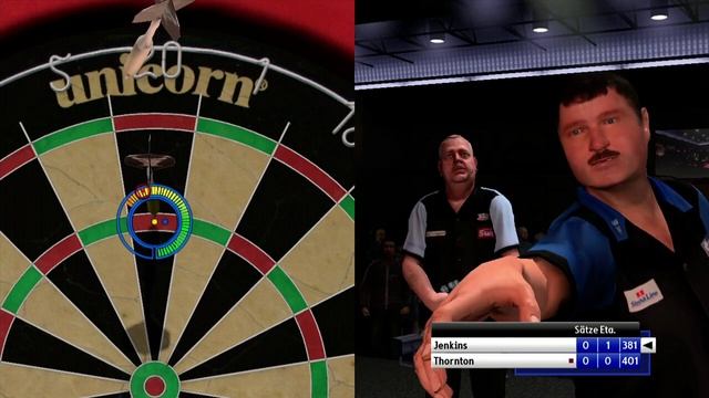PDC World Championship Darts Pro Tour (Xbox 360): Terry Jenkins vs Robert Thornton смотреть онлайн