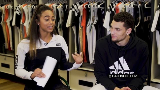 Zach LaVine SPILLS ALL HIS SECRETS During 1 V 1 Game!! What Does He Hide In His Socks DURING GAME!? смотреть онлайн