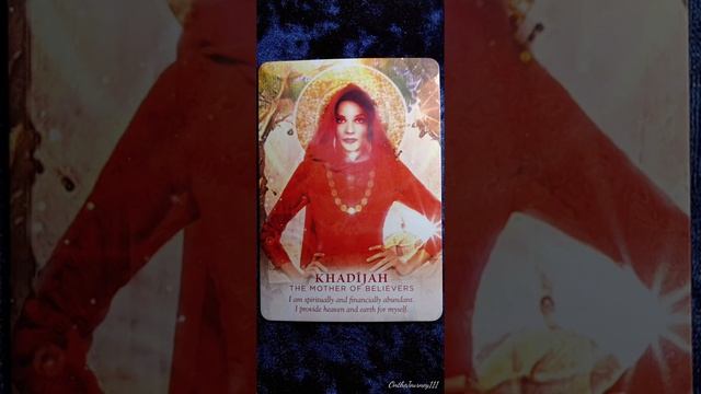Khadijah ♀️ The Mother of Believers ♀️ Divine Feminine Oracle card meaning смотреть онлайн