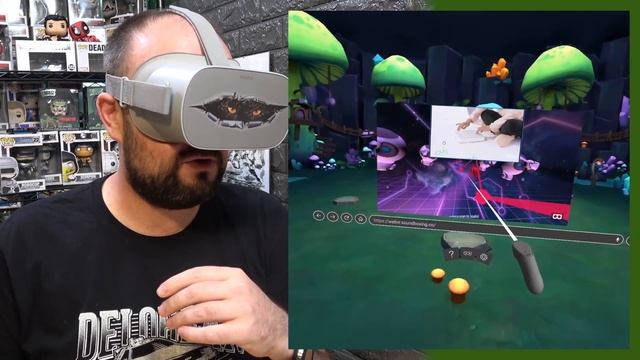 Oculus Go // What is WebVR? / Firefox Reality Overview смотреть онлайн