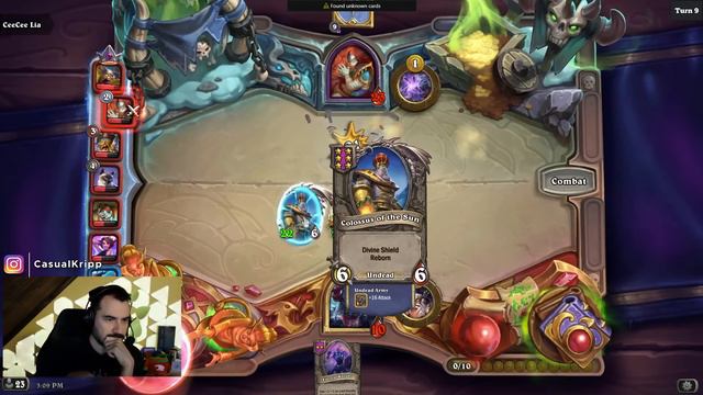 TAVERN 6 UNDEAD ARE INSANE!!! - Hearthstone Battlegrounds смотреть онлайн