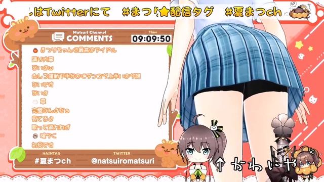 Оригинальный способ заткнуть кому-то рот от Мацури! [Hololive/RU Sub] смотреть онлайн