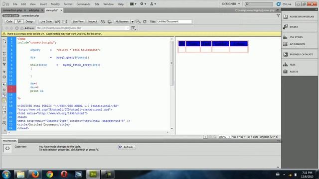 How to add show data from database using php смотреть онлайн