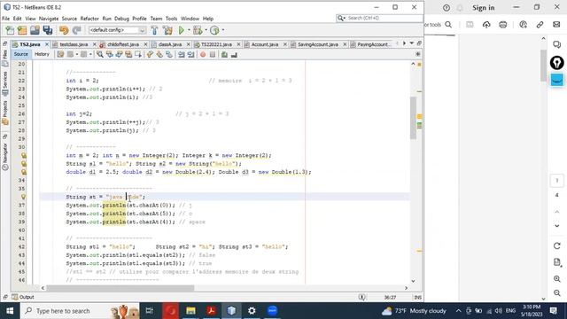 (1) Session 2022 _1 : 1- Solution - part1 Java Par Rasha Rifai смотреть онлайн
