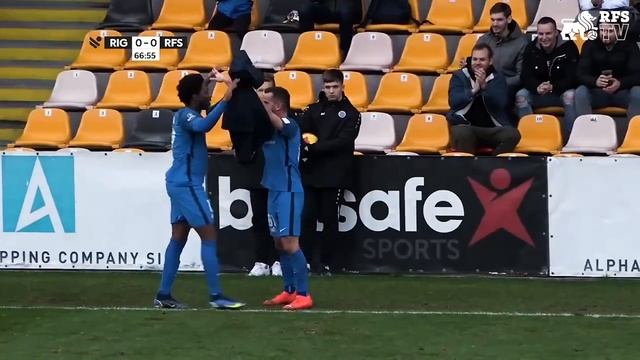 RFS VĀRTU KAMERA | GOAL | RIGA FC 0:1 RFS