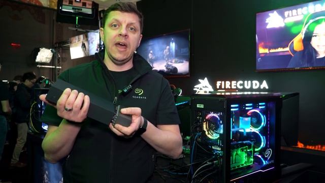 Seagate FireCuda portable Gaming SSD & FireCuda Gaming Dock #CES2020 смотреть онлайн
