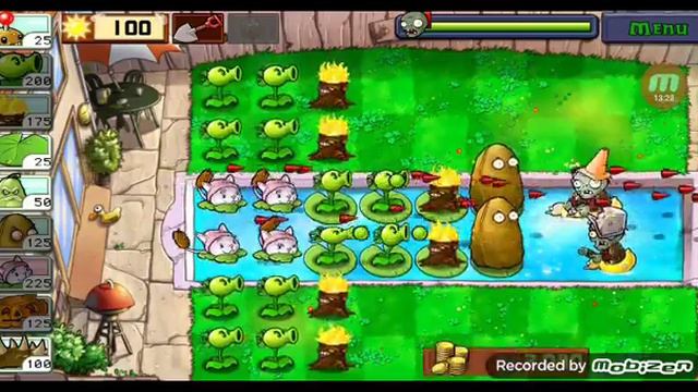 НЕВИДИМЫЕ ЗОМБИ, КОМБО "ОГНЕННЫЙ ГОРОХ" И ХАРДКОР ПОД КОНЕЦ! - Plants VS Zombies #20 Прохождение смотреть онлайн