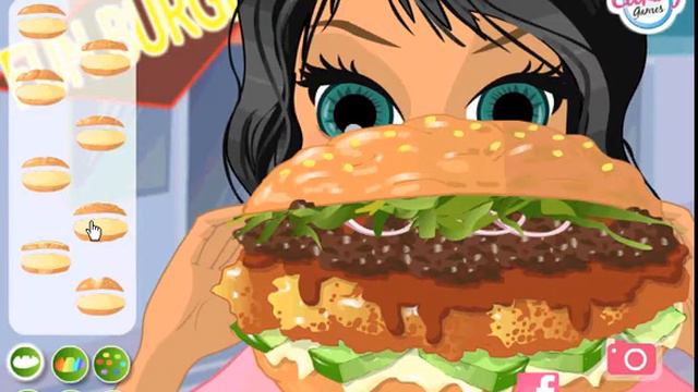 Fun Бургер - видео игры смотреть онлайн