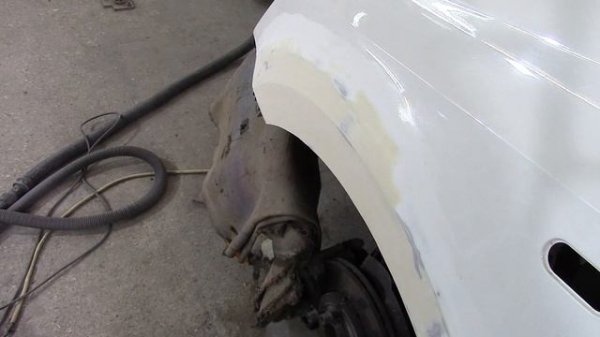 Подготовка к покраске.Шпаклёвка.