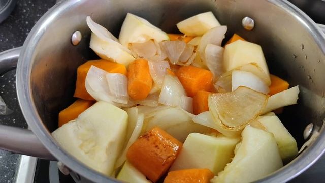 102. Суп-пюре из ТЫКВЫ. Просто, быстро и полезно. Источник витаминов. смотреть онлайн