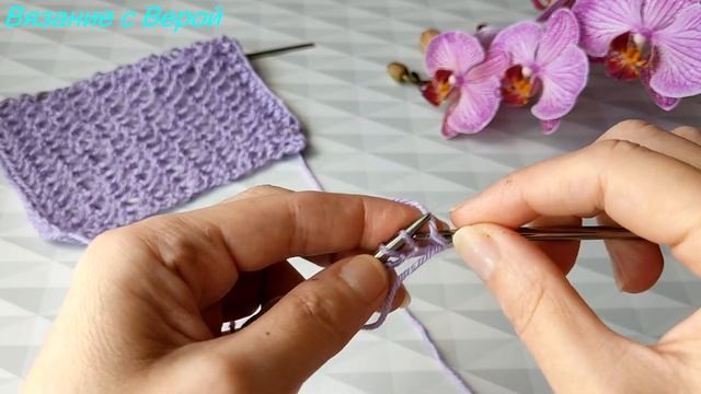 ?ВСЕГО -ТО 1 РЯД? ДВУСТОРОННЯЯ СЕТКА СПИЦАМИ. #вязание#узорыспицами #узорспицами#вязаниеспицами смотреть онлайн