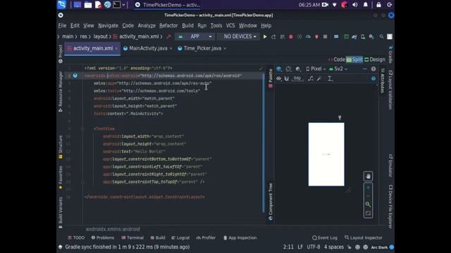 How to implement Time Picker Dialog in Android Studio | TimePickerDialog смотреть онлайн