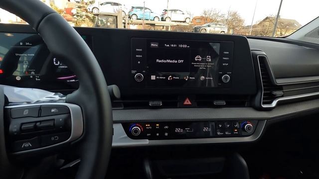 New Kia Sportage MY2022 | Bezprzewodowy CarPlay | M+SMART | Dark Penta Metal | 4K смотреть онлайн