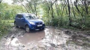 Тойота Раш, опять грязь.