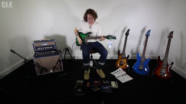 GAK DEMO : Ibanez 2017 S Series guitars смотреть онлайн