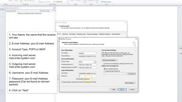 SITE123 - How to sync my email account with outlook смотреть онлайн