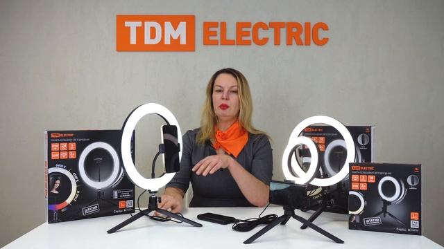 Распаковка кольцевых ламп. смотреть онлайн