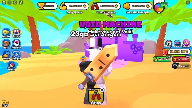 How To Get OP PETS FAST In Arm Wrestle Simulator смотреть онлайн