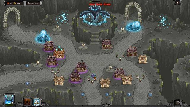 Kingdom Rush Frontiers HD All Heroes VS All Bosses Nazeru Quincon Umbra Leviathan Vasile Xyzzy смотреть онлайн