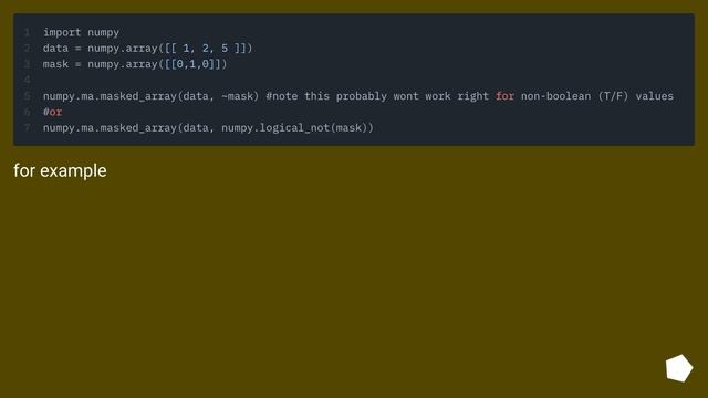 Numpy inverse mask смотреть онлайн
