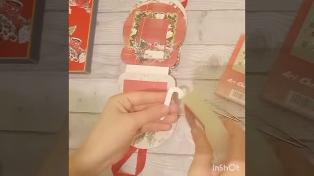 МК интерьерный мини-альбом с подсветкой / Скрапмир / Art Christmas